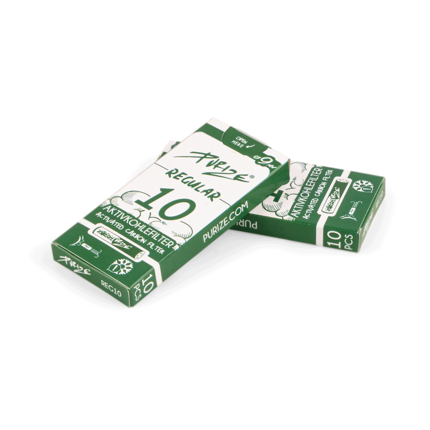 PURIZE® Regular Size 10er Päckchen