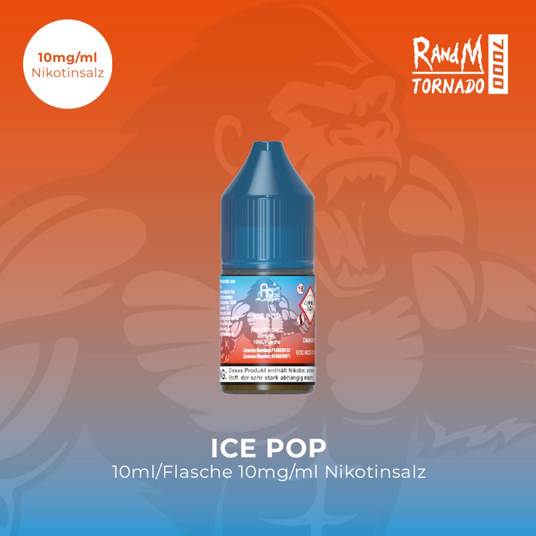 RandM Tornado 10mg-Ice-Pop