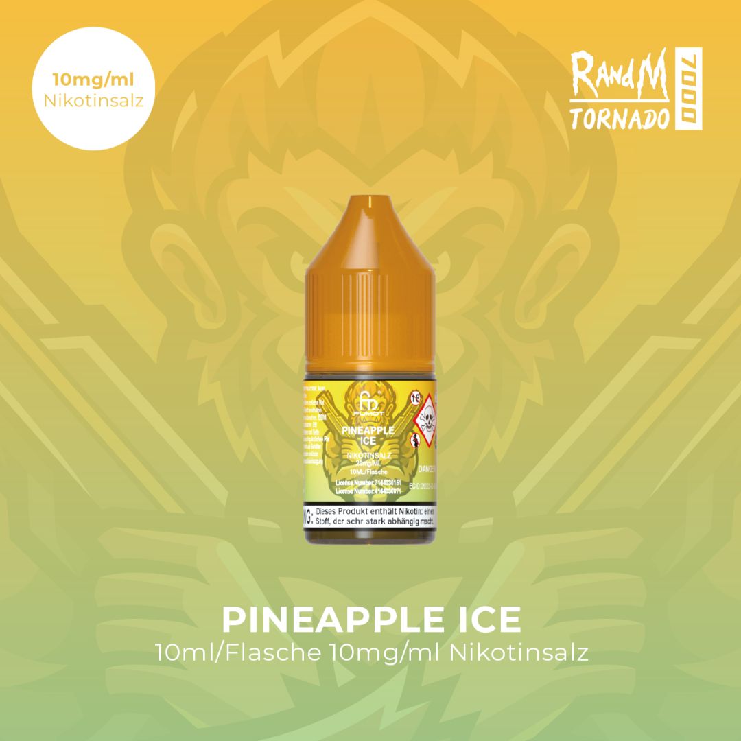 RandM Tornado 10mg-Pineapple-Ice