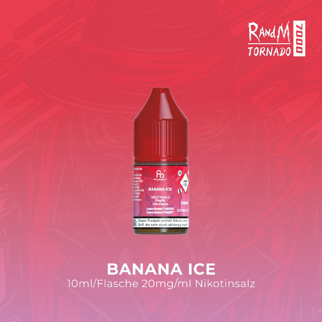 RandM Tornado Banana-Ice 20mg