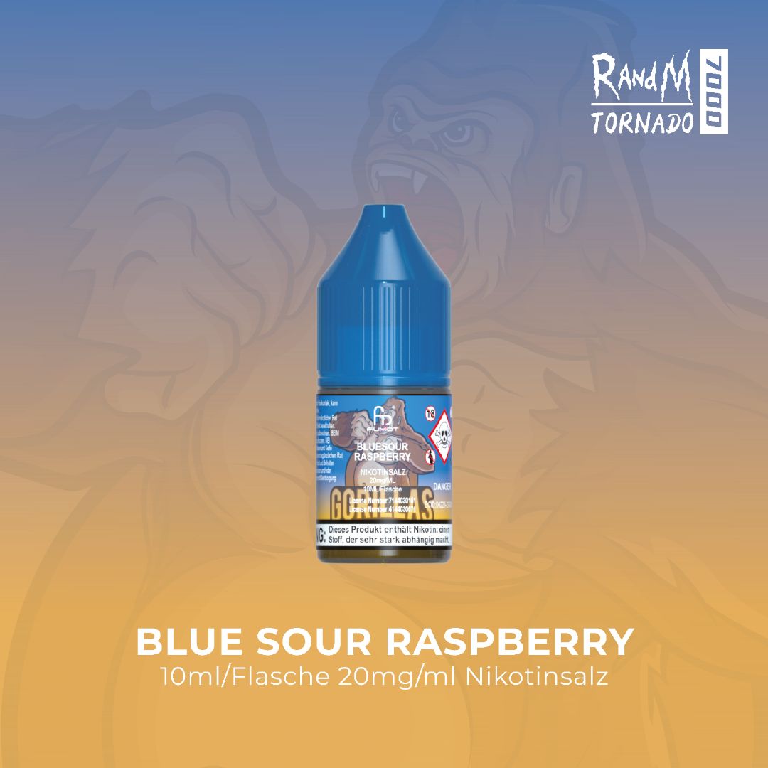 RandM Tornado BlueSourRaspberry 20mg