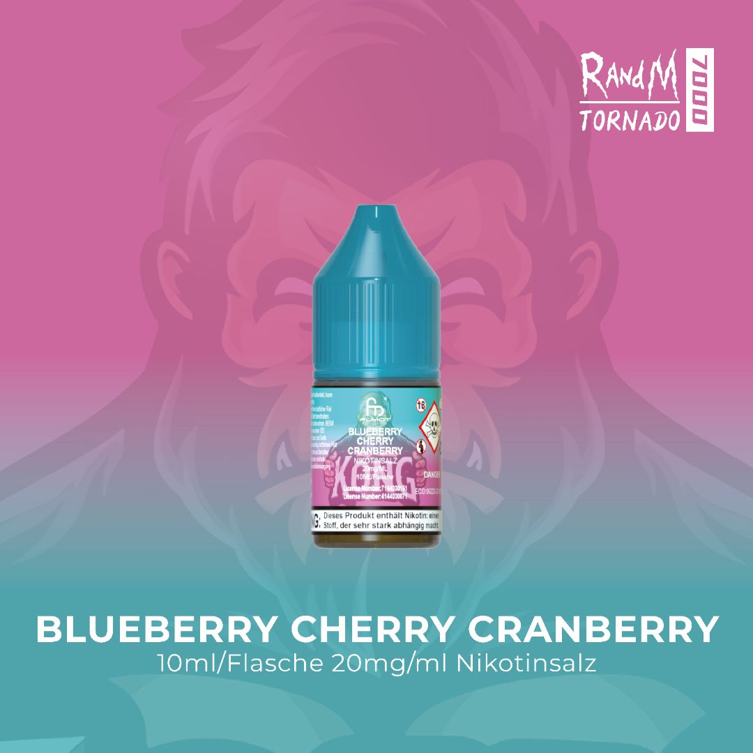 RandM Tornado Blueberry-Cherry-Cranberry 20mg