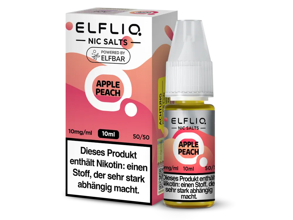 ELFLIQ - Apple Peach - Nikotinsalz Liquid 10mg