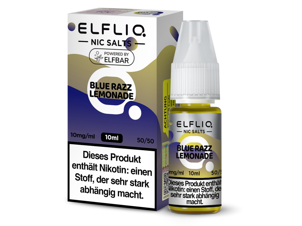 ELFLIQ - Blue Razz Lemonade - Nikotinsalz Liquid 10mg