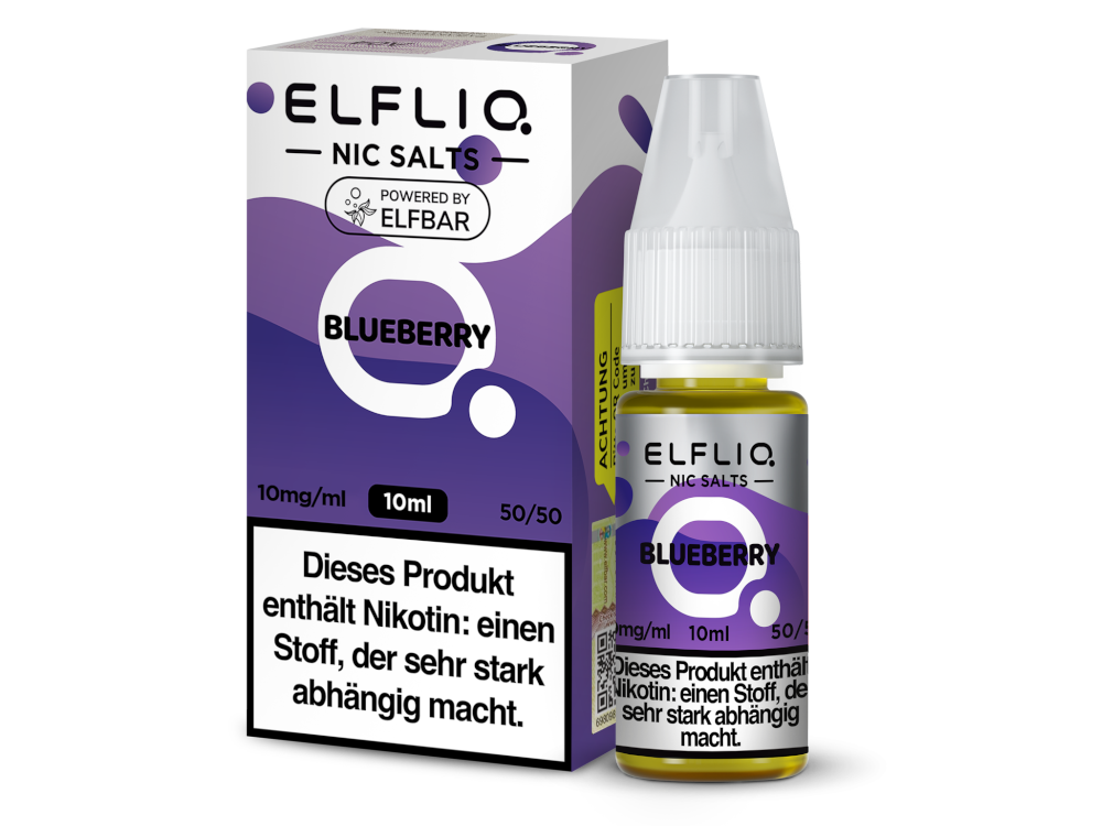 ELFLIQ - Blueberry - Nikotinsalz Liquid 10mg