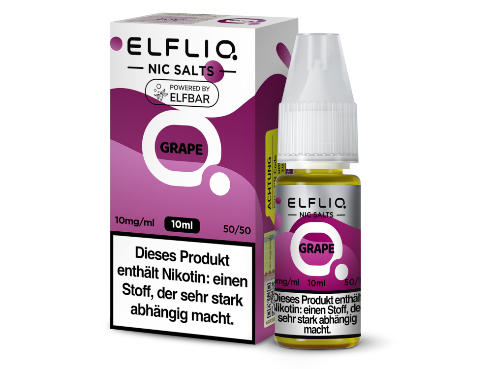 ELFLIQ - Grape - Nikotinsalz Liquid 10mg
