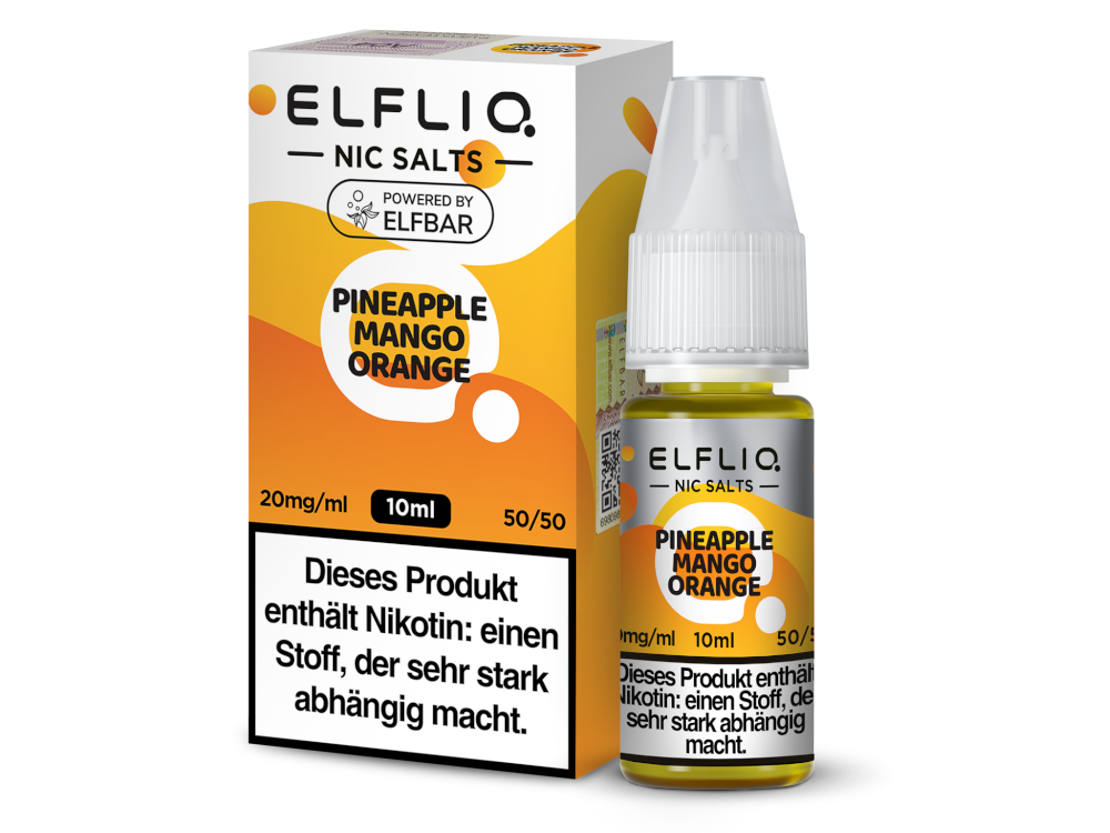 ELFLIQ - Pineapple Mango Orange - Nikotinsalz Liquid 20mg