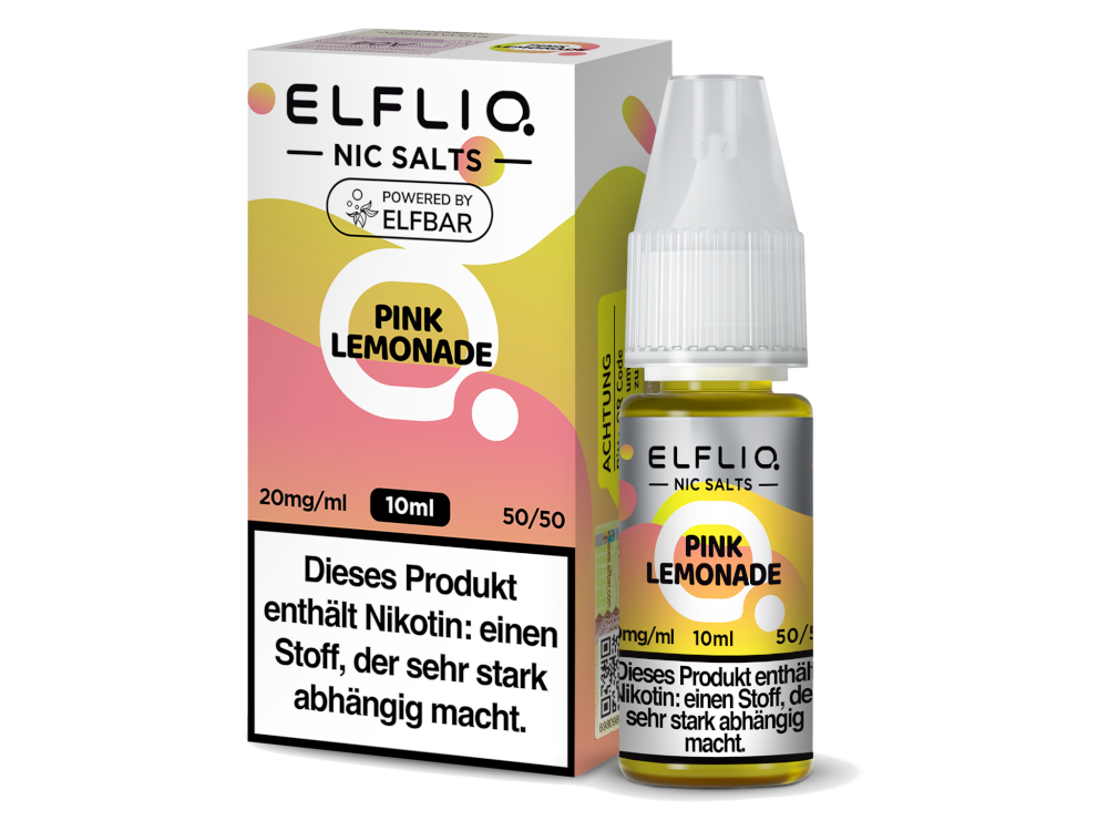 ELFLIQ - Pink Lemonade - Nikotinsalz Liquid 20mg