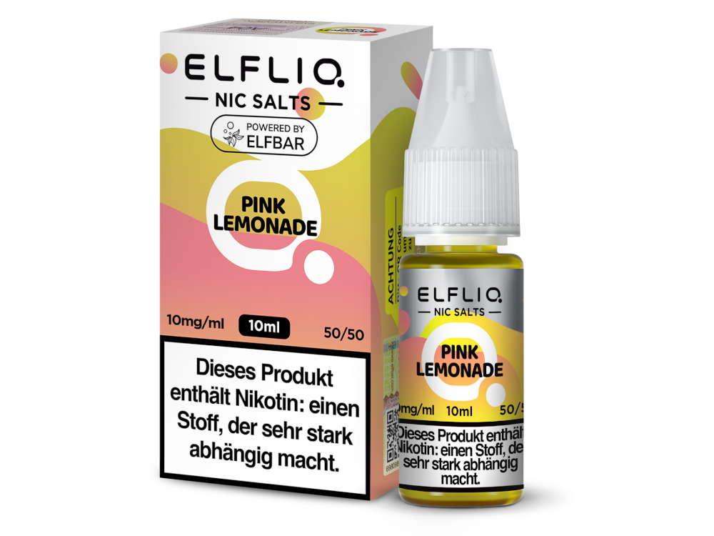 ELFLIQ - Pink Lemonade - Nikotinsalz Liquid 10mg