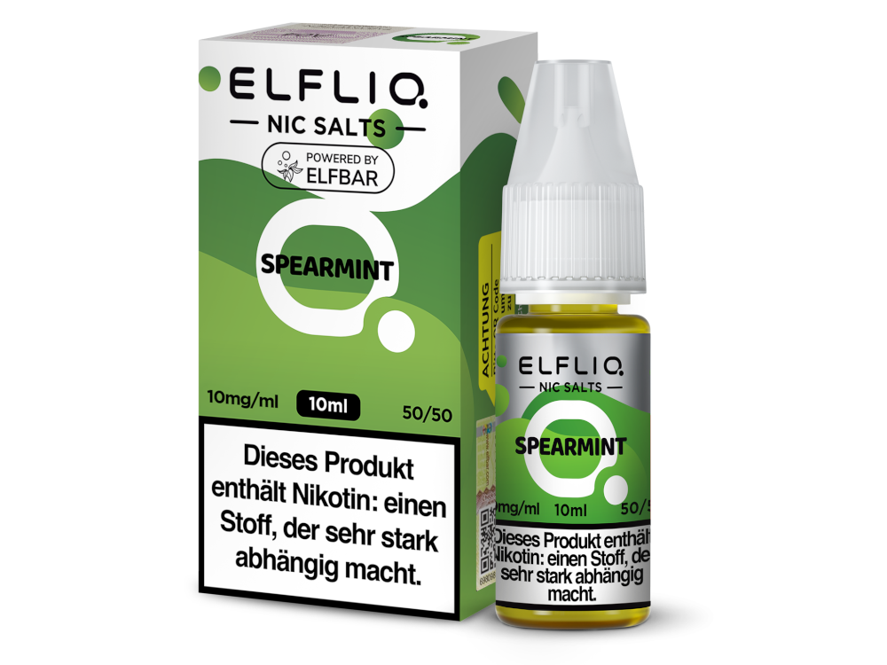 ELFLIQ - Spearmint - Nikotinsalz Liquid 10mg