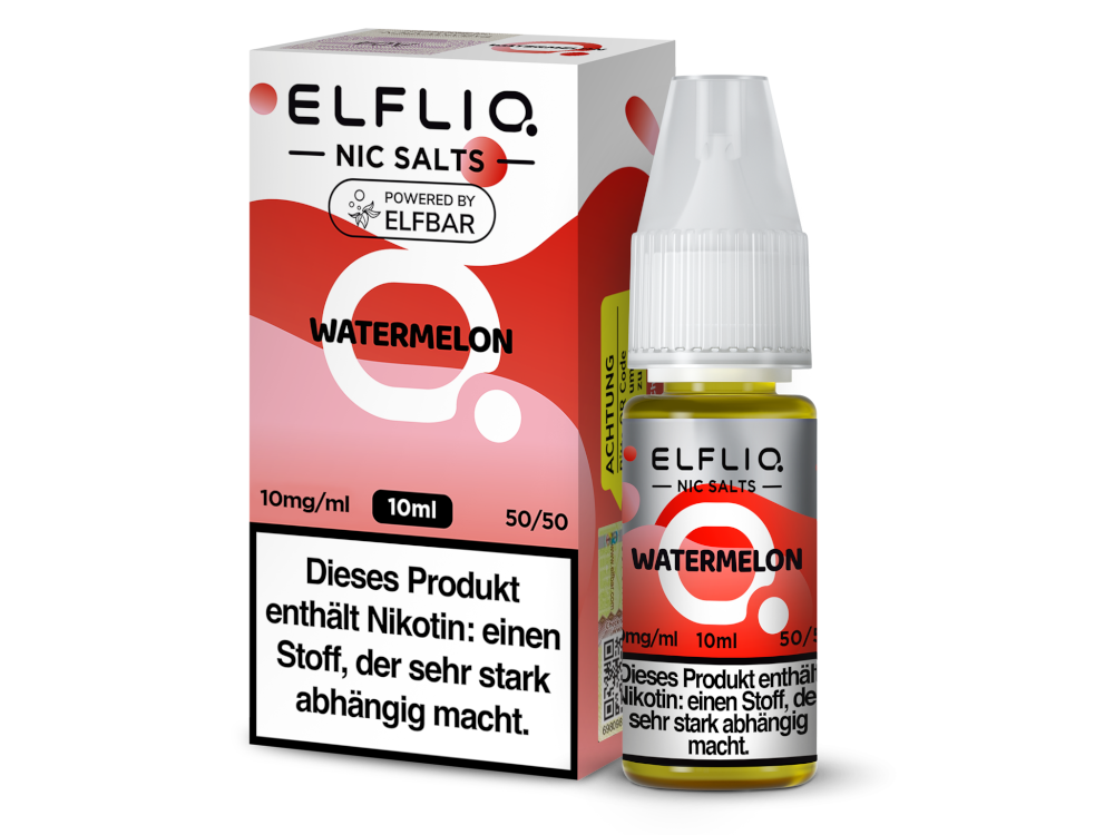 ELFLIQ - Watermelon - Nikotinsalz Liquid 10mg