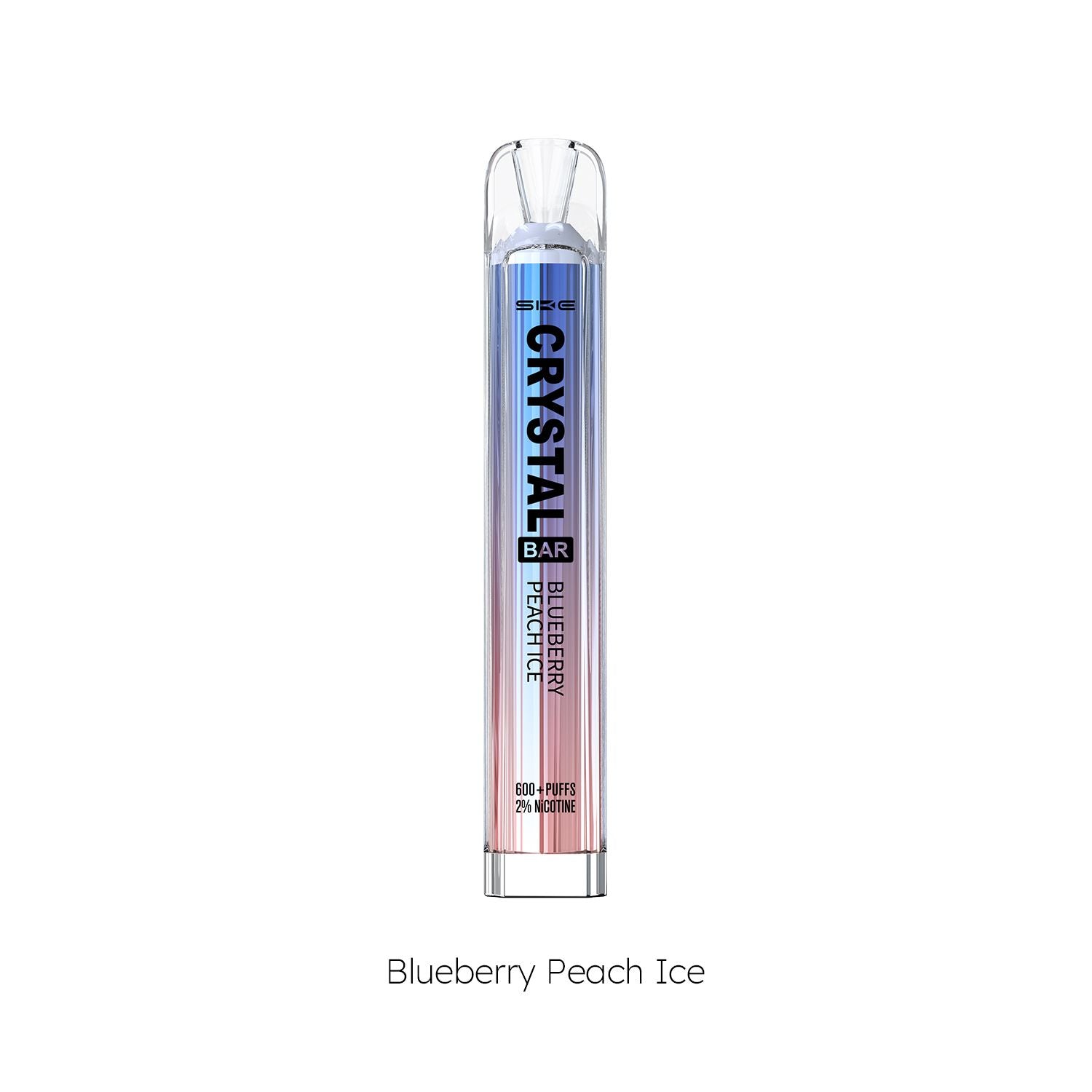 SKE Crystal Bar 600 Blueberry Peach Ice