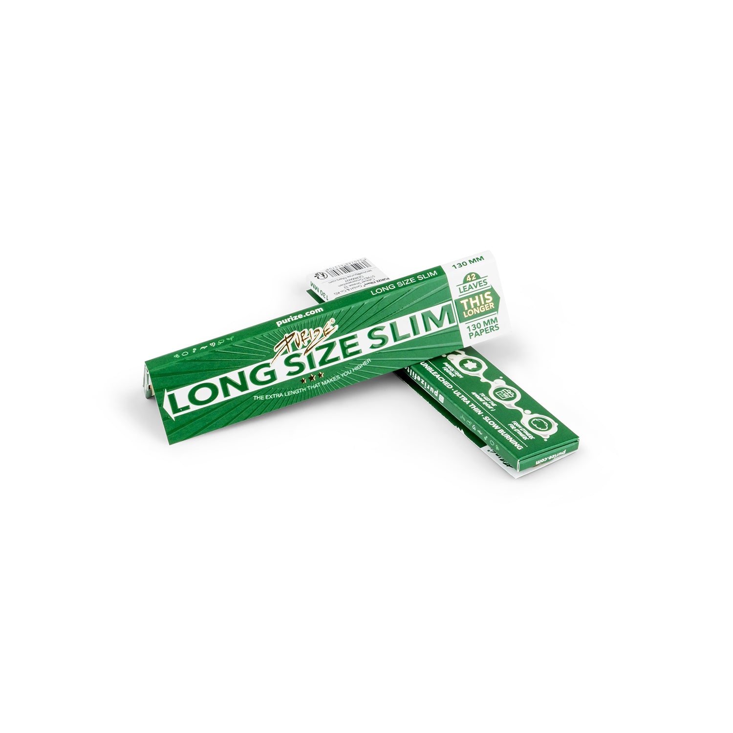 PURIZE® Longpapers | Long Size Slim | 40er