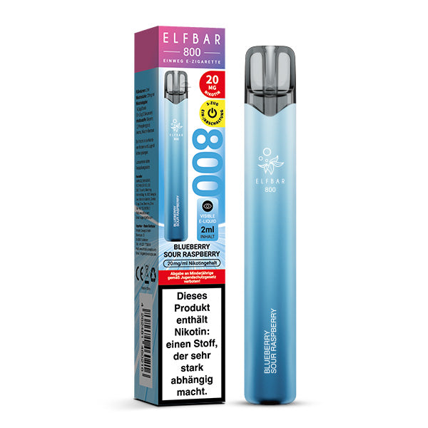 Elfbar 800 Blueberry Sour Raspberry 20mg