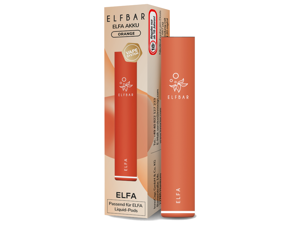 Elfbar Elfa Akku Orange