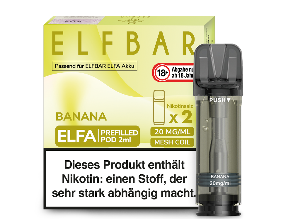 Elfbar Elfa Pods Banana 20mg