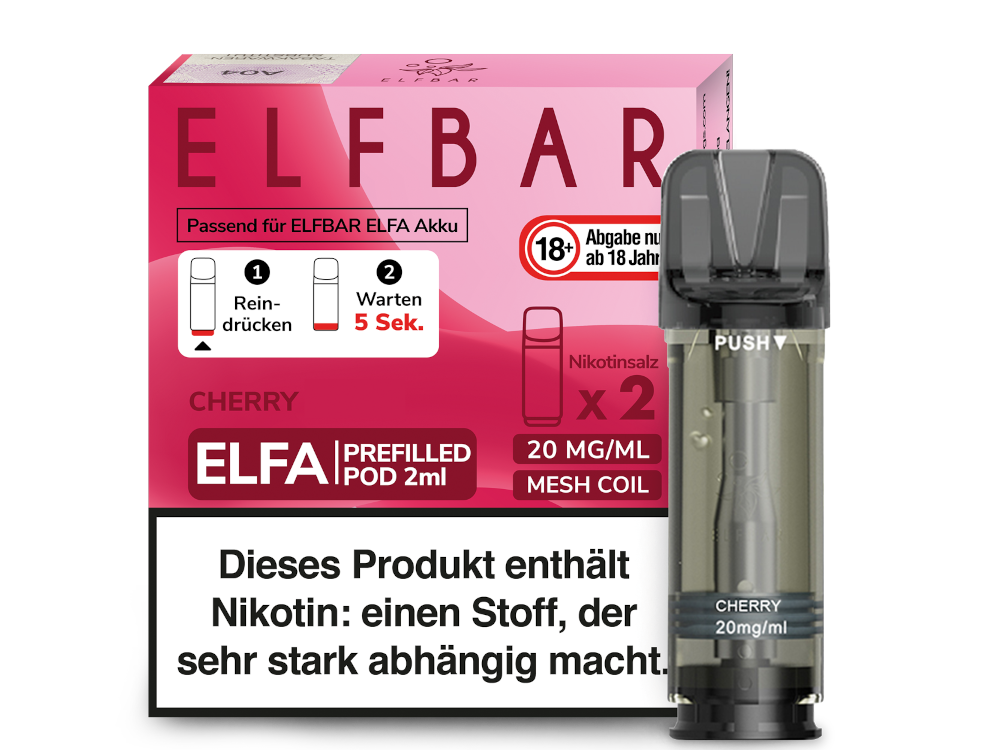 Elfbar Elfa Pods Cherry 20mg