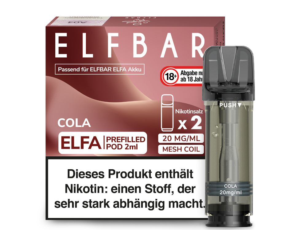 Elfbar Elfa Pods Cola 20mg