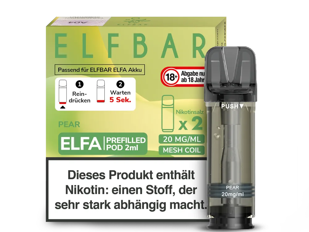 ElfBar Elfa Pods Pear 20mg