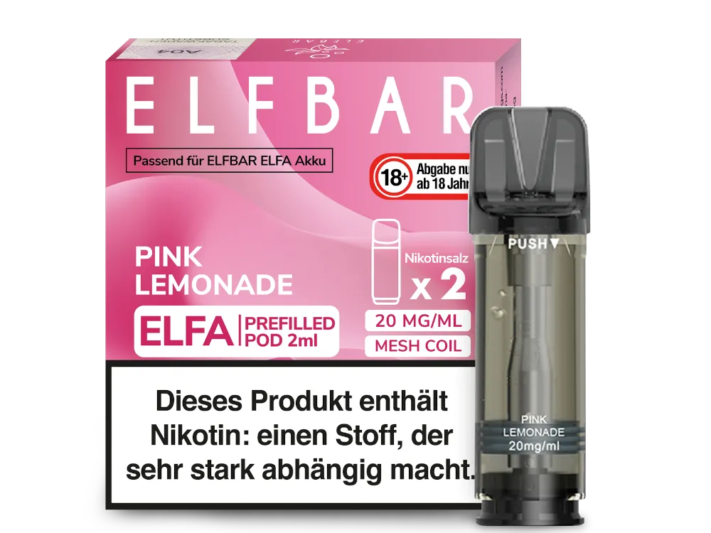 ElfBar Elfa Pods Pink Lemonade 20mg