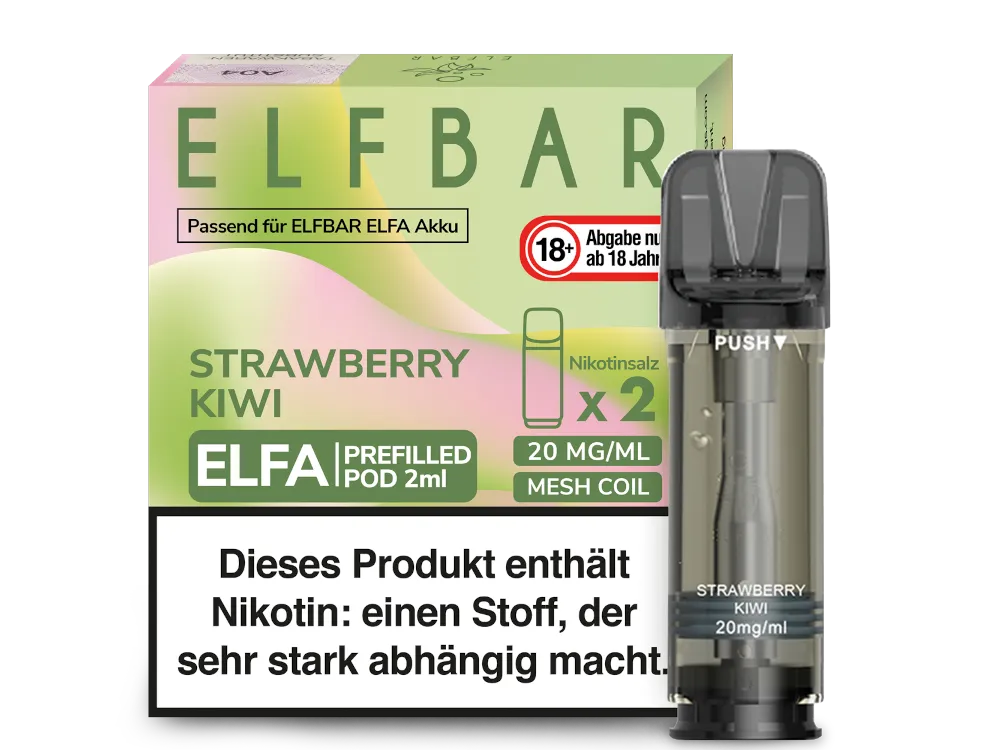 ElfBar Elfa Pods Strawberry Kiwi 20mg