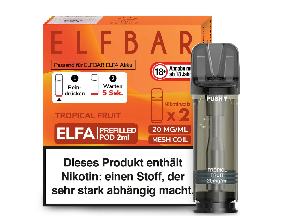 elfbar elfa kaufen ✓ Elfbar ELFA Pods ohne Nikotin günstig kaufen main image 1