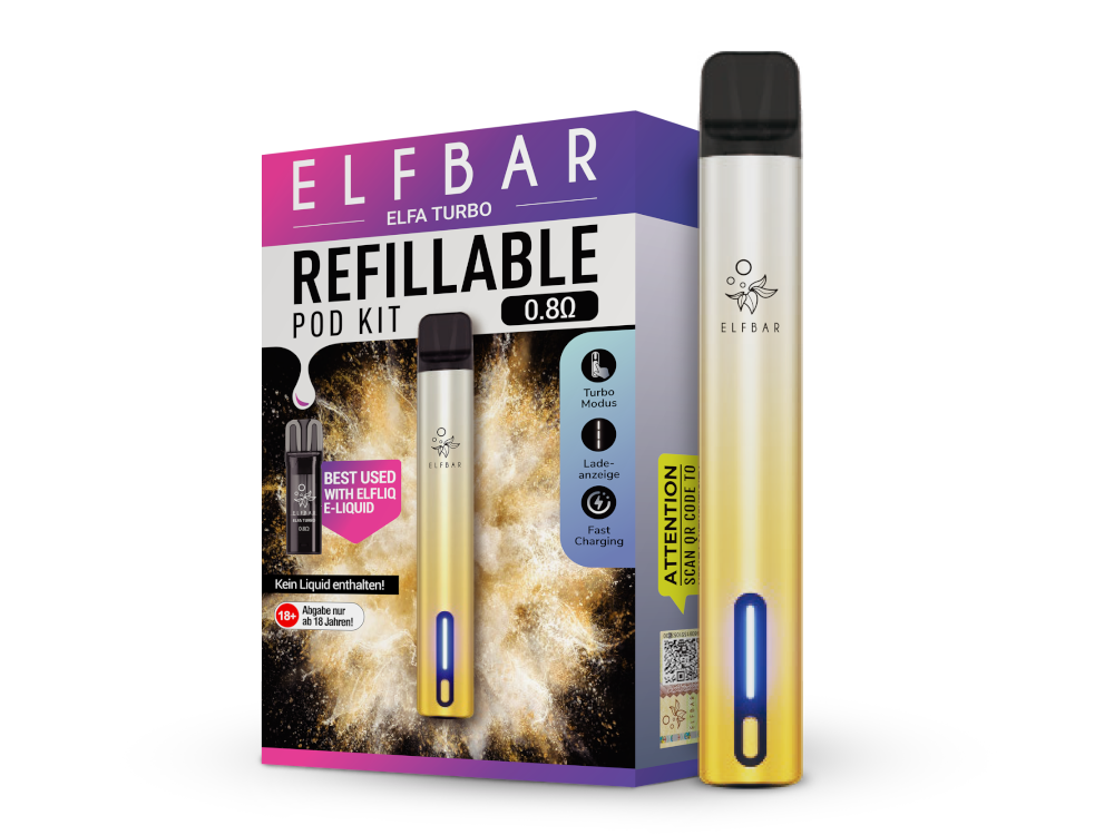 Elfbar Elfa Turbo Aurora Gold