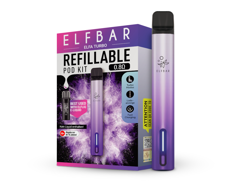 Elfbar Elfa Turbo Aurora Purple