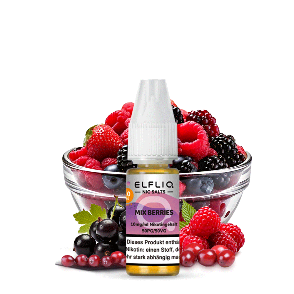 ELFLIQ - Mix Berries - Nikotinsalz Liquid 10mg