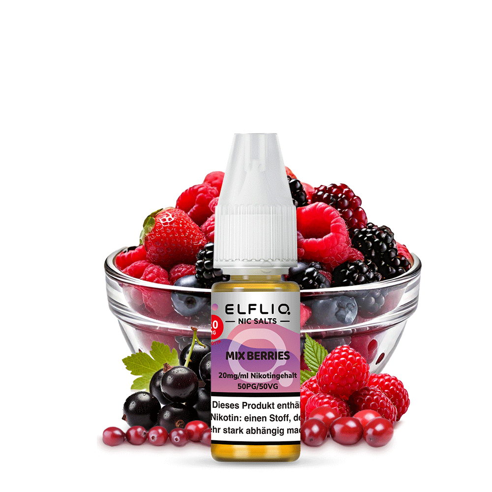 ELFLIQ - Mix Berries - Nikotinsalz Liquid 20mg