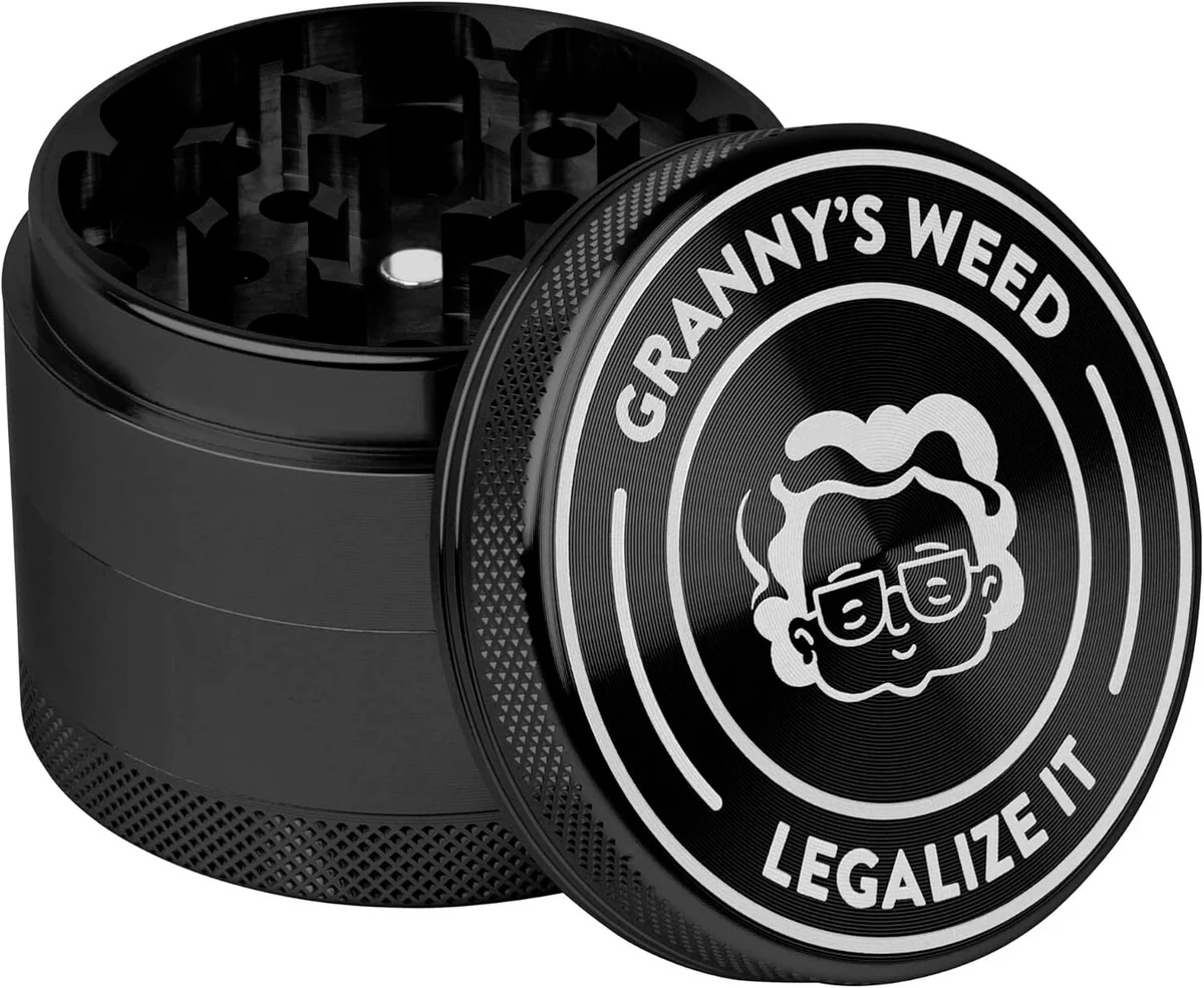 Grannys Weed Aluminium Grinder (5 Farben)