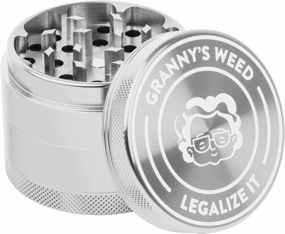 Grannys Weed Aluminium Grinder (5 Farben)