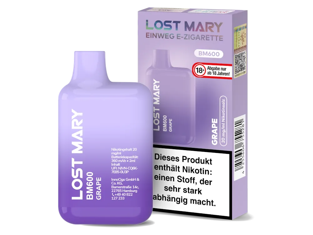 Lost Mary BM 600 Grape