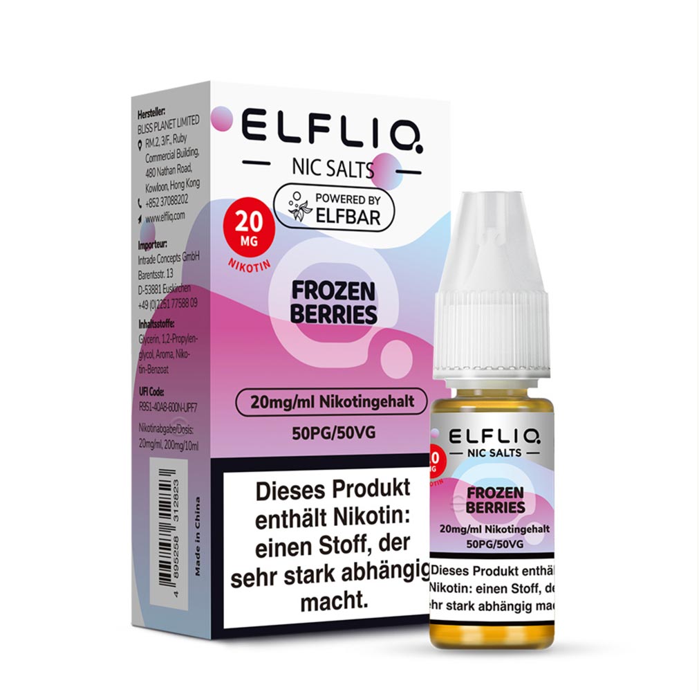 ELFLIQ - Frozen Berries - Nikotinsalz Liquid 20mg