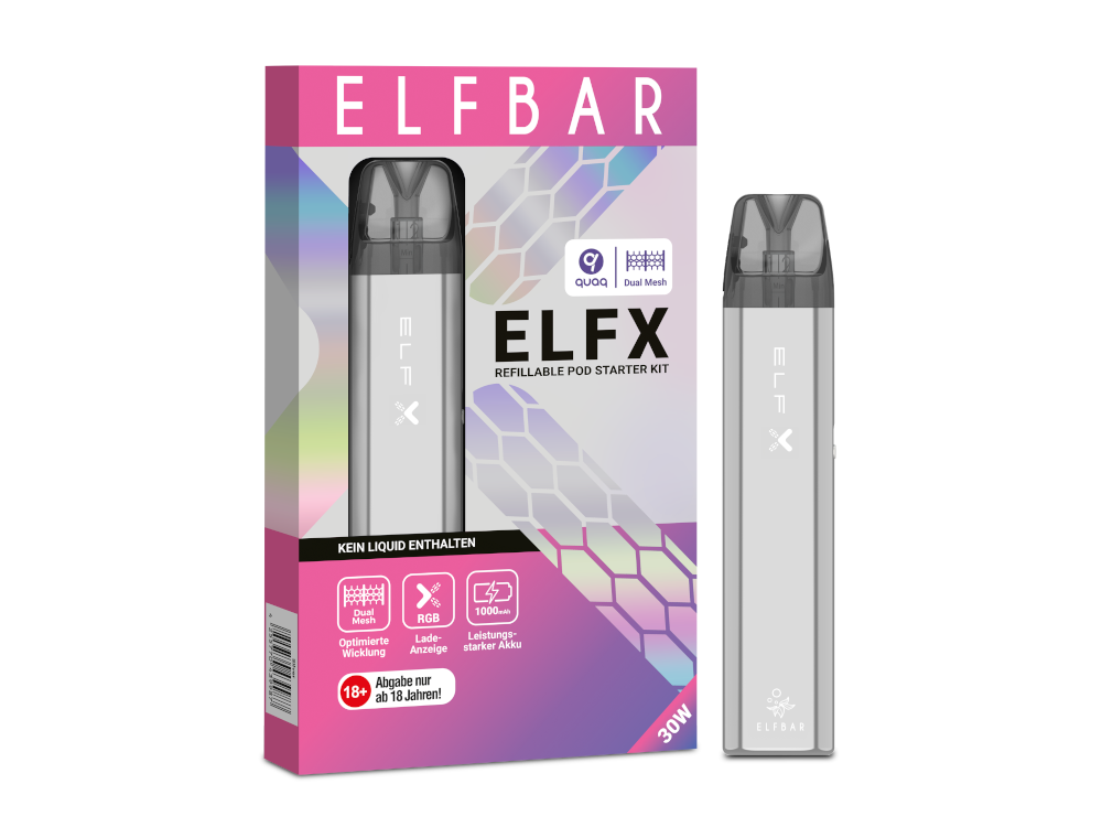 Elfbar Elfx Kit Silver