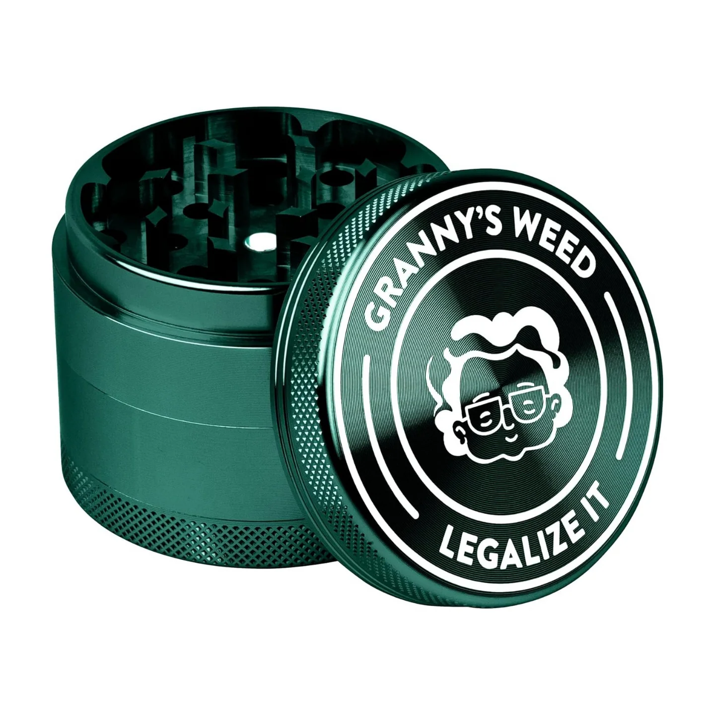 Grannys Weed Aluminium Grinder (5 Farben)