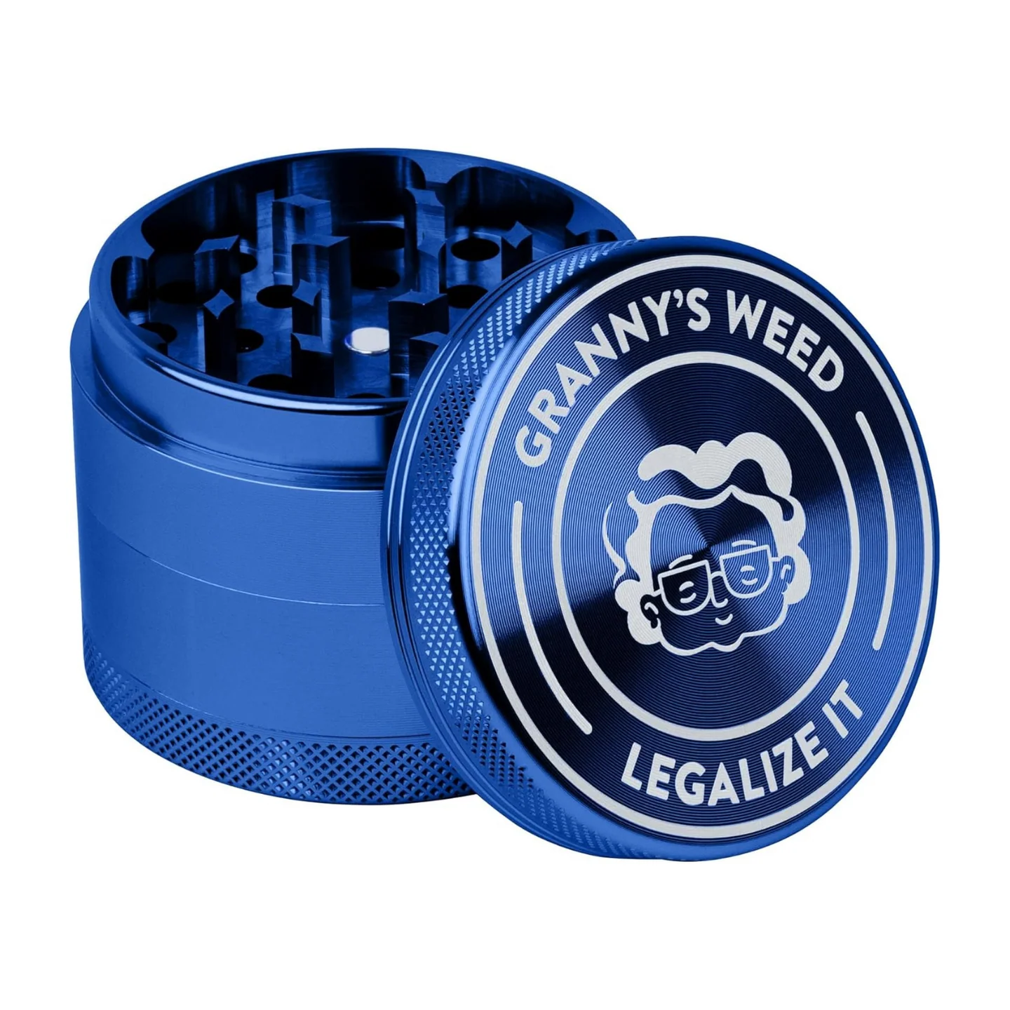 Grannys Weed Aluminium Grinder (5 Farben)