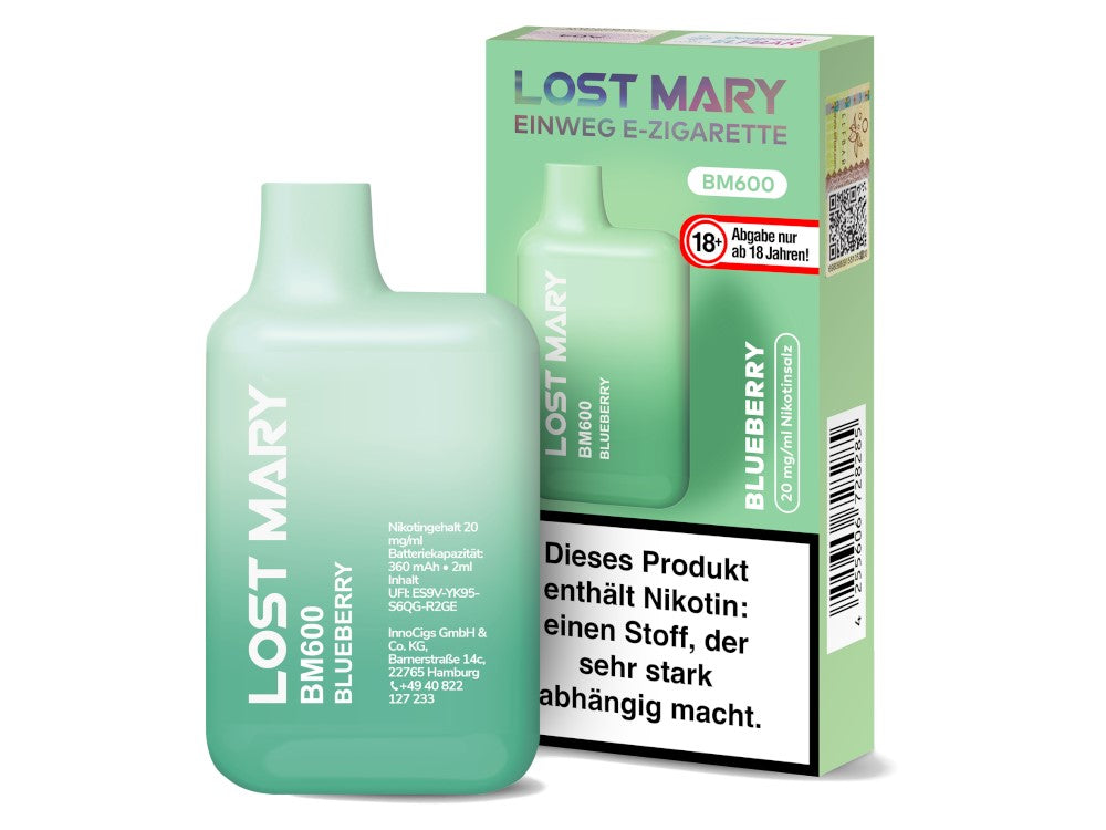 Lost Mary BM 600 Blueberry