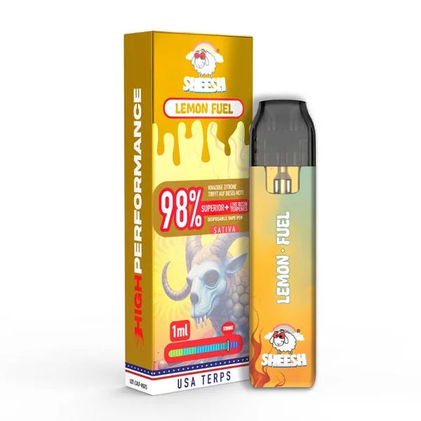 Sheesh 98% Superior Blend Vape - Lemon Fuel