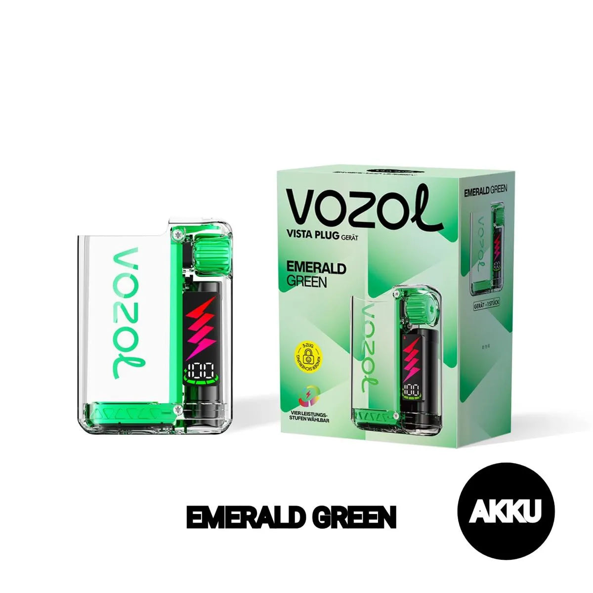 Vozol Vista Plug | Akku