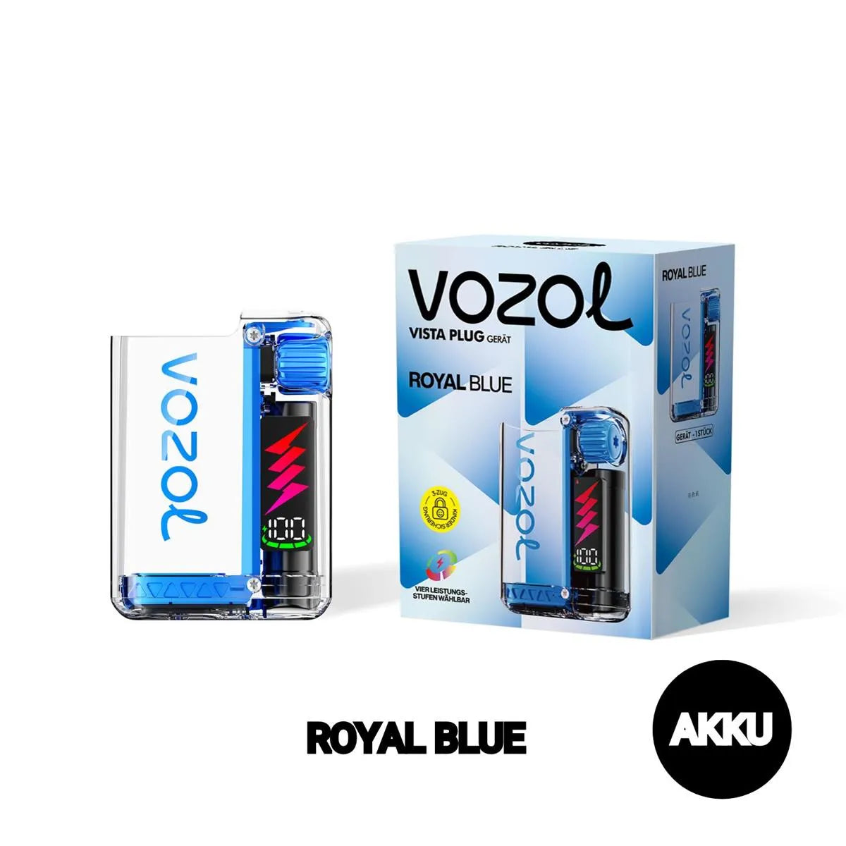 Vozol Vista Plug | Akku