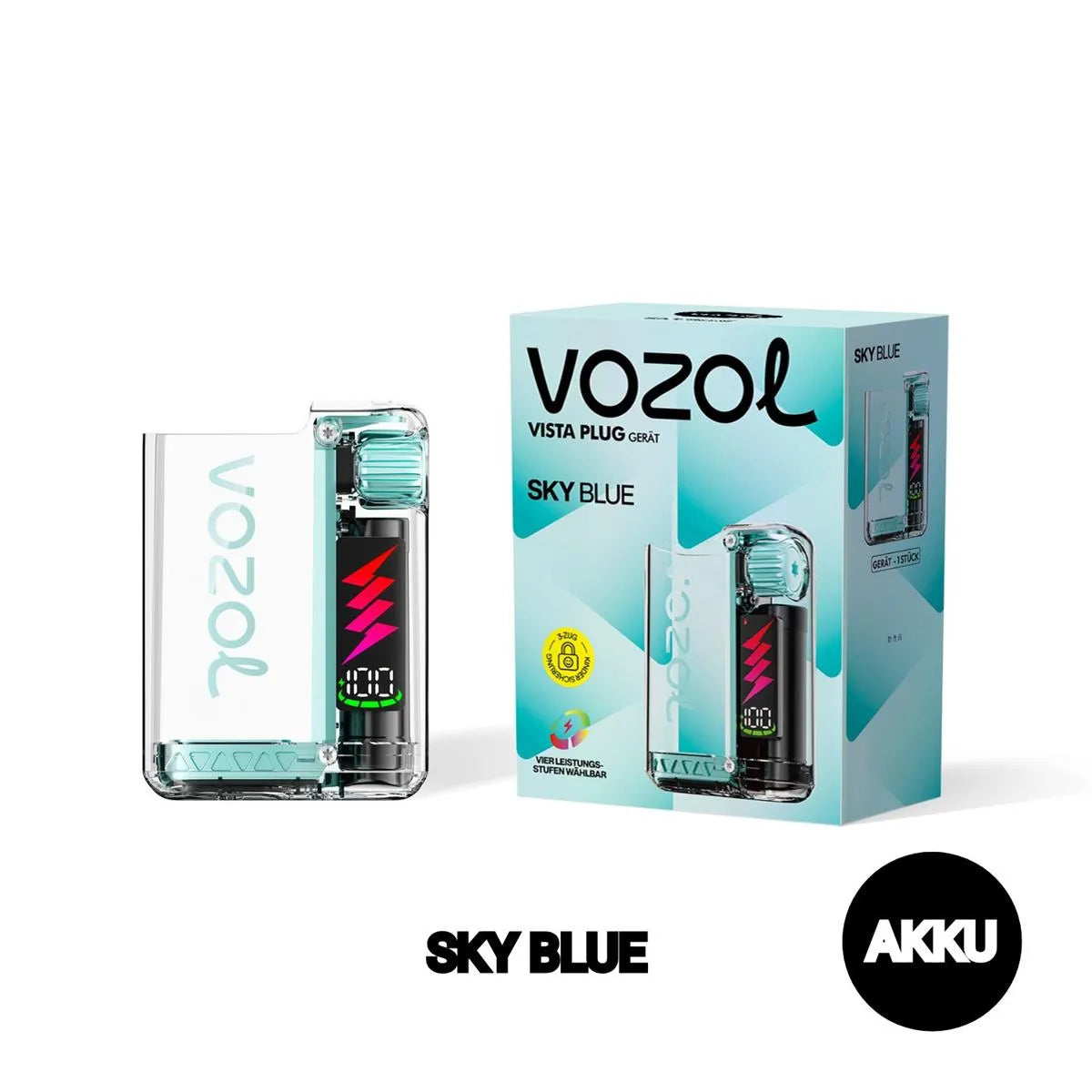 Vozol Vista Plug | Akku